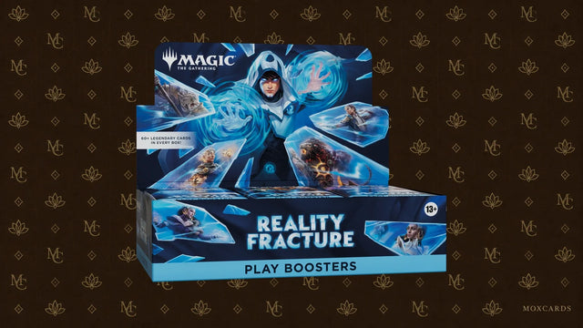 Physical Reality Fracture display shown as an illustration for this MTG Arena guide; no digital product is depicted. Display physique Réalité fracturée présenté à titre illustratif pour ce guide MTG Arena ; aucun produit numérique représenté.