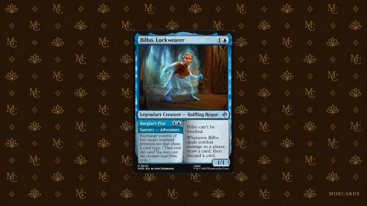 Bilbo, Luckwearer // Burglar's Plot - The Hobbit (Uncommon) [HOB-32] — Moxcards