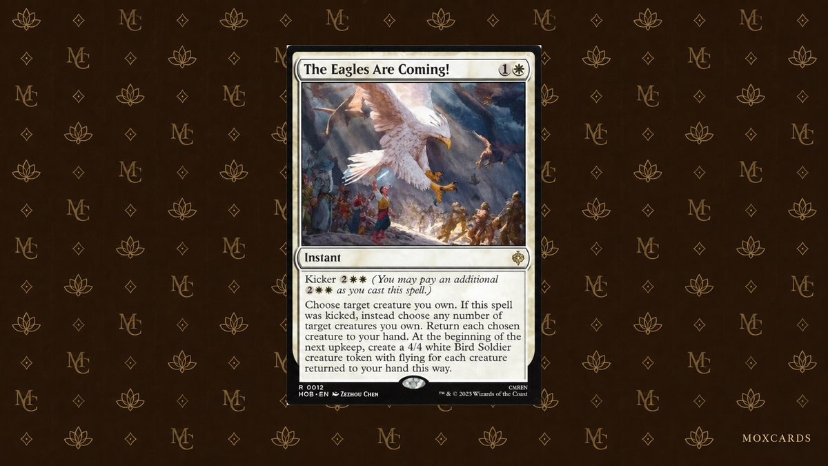 The Eagles Are Coming! - The Hobbit (Rare) [HOB-12] — Moxcards