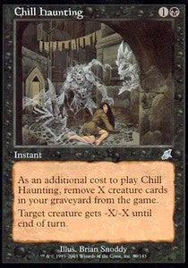 Chill Haunting - Scourge (Uncommon) [SCG-60]