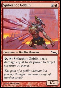Spikeshot Goblin - Mirrodin (Common) [MRD-108]