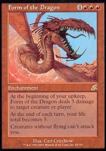 Form of the Dragon - Scourge (Rare) [SCG-93]