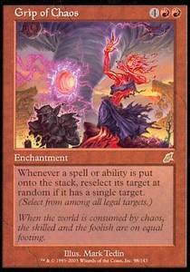 Grip of Chaos - Scourge (Rare) [SCG-98]