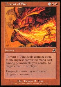 Torrent of Fire - Scourge (Common) [SCG-107]