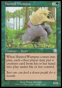 Hunted Wumpus - Mercadian Masques (Uncommon) [MMQ-253]