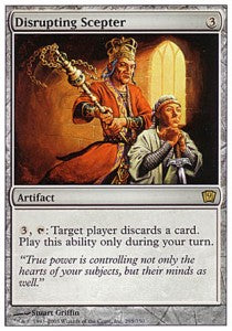 Disrupting Scepter - Ninth Edition (Rare) [9ED-295]