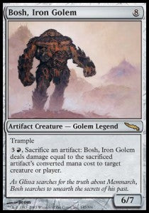 Bosh, Iron Golem - Mirrodin (Rare) [MRD-147]