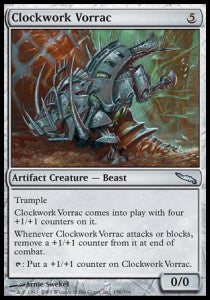 Clockwork Vorrac - Mirrodin (Uncommon) [MRD-156]