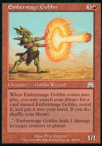 Embermage Goblin - Onslaught (Uncommon) [ONS-200]