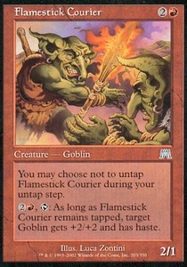 Flamestick Courier - Onslaught (Uncommon) [ONS-203]