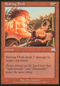 Searing Flesh - Onslaught (Uncommon) [ONS-225]