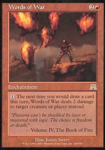 Words of War - Onslaught (Rare) [ONS-244]