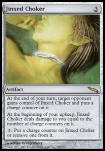 Jinxed Choker - Mirrodin (Rare) [MRD-189]