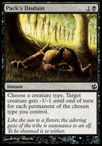 Pack's Disdain
