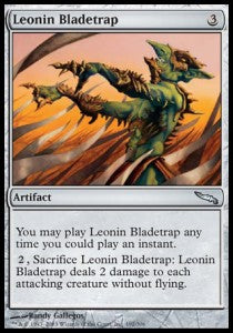 Leonin Bladetrap - Mirrodin (Uncommon) [MRD-192]