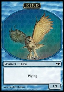 Bird Token (Blue 1/1) - Eventide (Token) [EVE-T02]