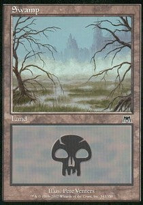 Swamp (V.4) - Onslaught (Land) [ONS-342]