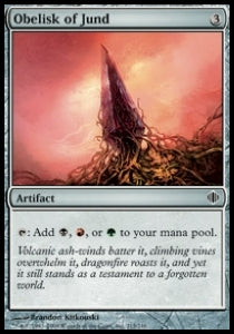 Obelisk of Jund - Shards of Alara (Common) [ALA-215]