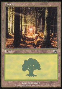 Forest (V.3) - Onslaught (Land) [ONS-349]