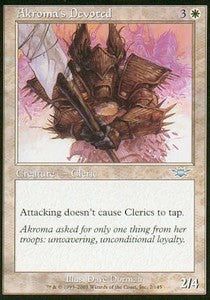 Akroma's Devoted - Legions (Uncommon) [LGN-2]
