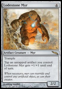 Lodestone Myr - Mirrodin (Rare) [MRD-200]