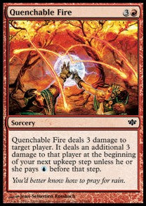 Quenchable Fire