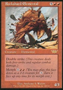 Rockshard Elemental - Legions (Rare) [LGN-109]