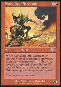 Skirk Drill Sergeant - Legions (Uncommon) [LGN-112]