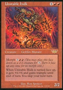 Unstable Hulk - Legions (Rare) [LGN-115]