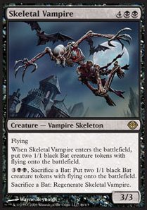 Skeletal Vampire - Duel Decks: Garruk vs. Liliana (Rare) [DDD-46]
