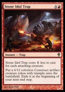 Stone Idol Trap - Worldwake (Rare) [WWK-93]