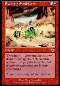 Swirling Sandstorm - Judgment (Common) [JUD-102]