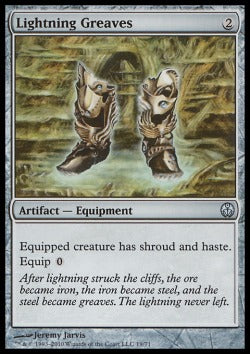 Lightning Greaves - Duel Decks: Phyrexia vs. The Coalition (Uncommon) [DDE-19]