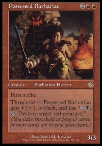 Possessed Barbarian - Torment (Rare) [TOR-111]