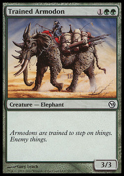 Trained Armodon - Duels of the Planeswalkers Decks (Common)