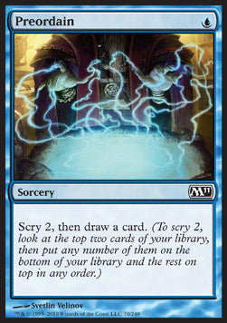 Preordain - Magic 2011 (Common) [M11-70]