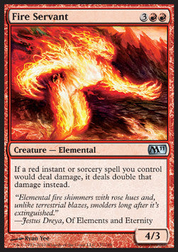 Fire Servant - Magic 2011 (Uncommon) [M11-137]