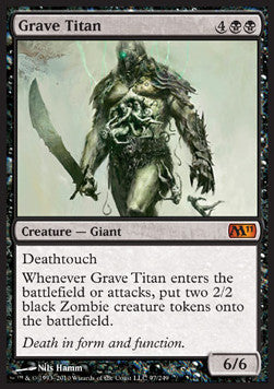 Grave Titan - Magic 2011 (Mythic) [M11-97]