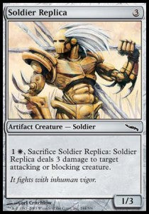 Soldier Replica - Mirrodin (Common) [MRD-244]