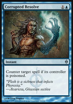 Corrupted Resolve - New Phyrexia (Uncommon) [NPH-32]