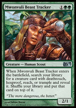 Mwonvuli Beast Tracker - Magic 2013 (Uncommon) [M13-177]