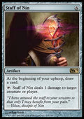 Staff of Nin - Magic 2013 (Rare) [M13-217]