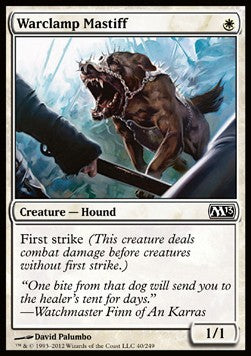 Warclamp Mastiff - Magic 2013 (Common) [M13-40]
