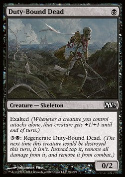 Duty-Bound Dead - Magic 2013 (Common) [M13-92]