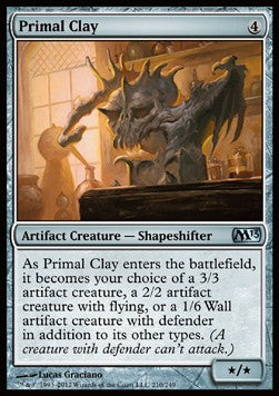Primal Clay - Magic 2013 (Uncommon) [M13-210]
