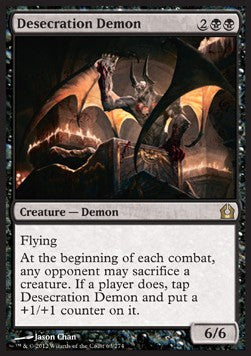 Desecration Demon - Return to Ravnica (Rare) [RTR-63]