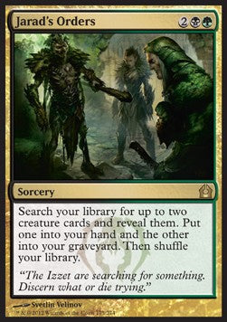 Jarad's Orders - Return to Ravnica (Rare) [RTR-175]