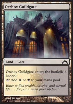 Orzhov Guildgate - Gatecrash (Common) [GTC-244]