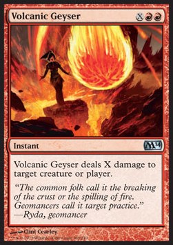 Volcanic Geyser - Magic 2014 (Uncommon) [M14-160]