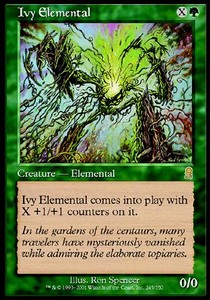 Ivy Elemental - Odyssey (Rare) [ODY-245]